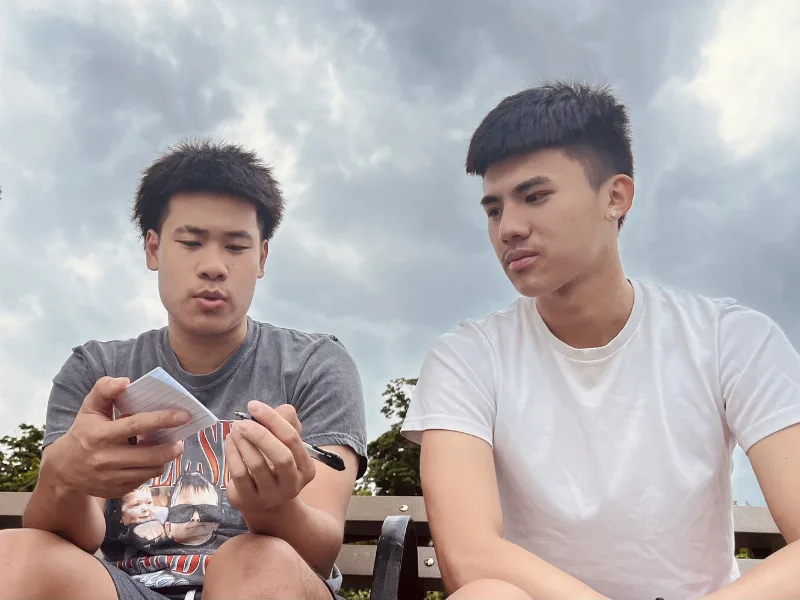 Immersion training and debrief in an outdoor setting